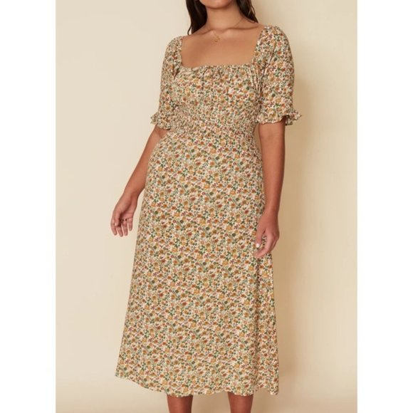 El Paso Midi Dress Seymour Floral Print -Final Sale -SOLD OUT - Picture 1 of 2